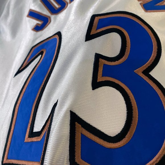 Champion Washington Wizards Michael Jordan vintage Authentic jersey (2001) RARE - Picture 8 of 16